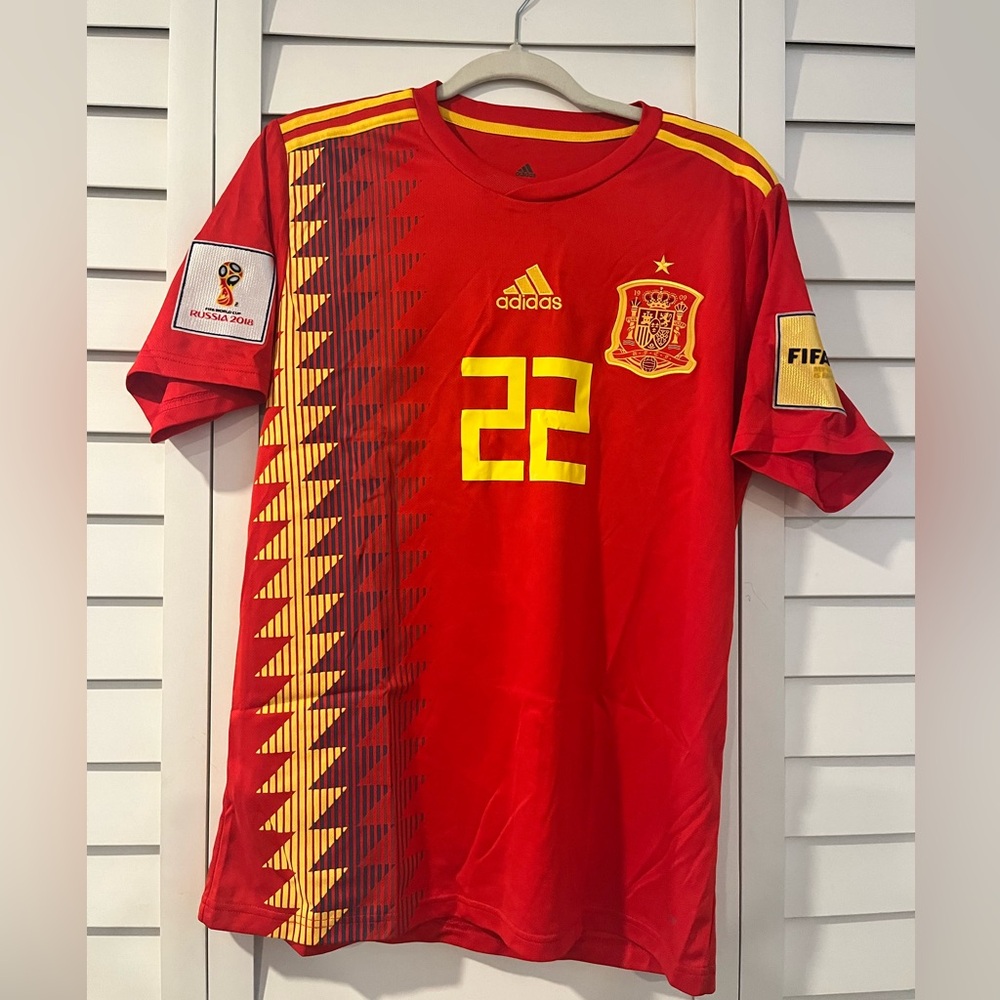 Isco - Spain National Team Jersey, World Cup 2018, Size L